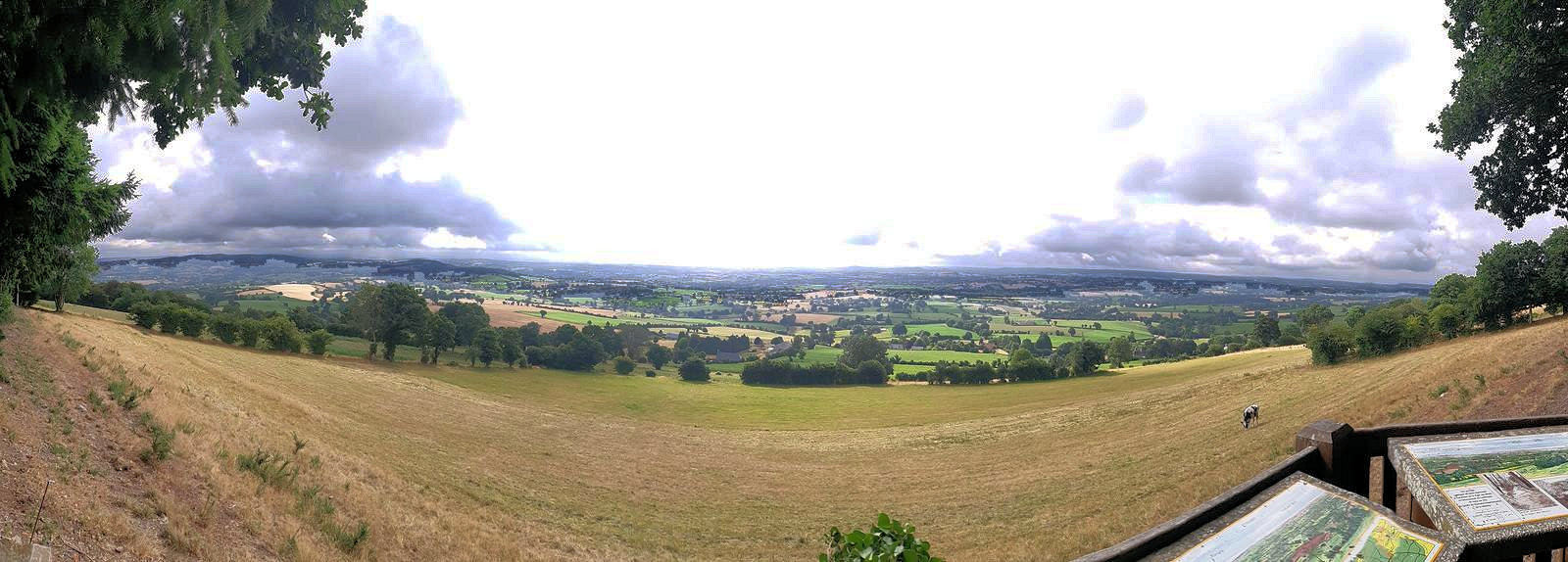 Panorama depuis la table d'orientation